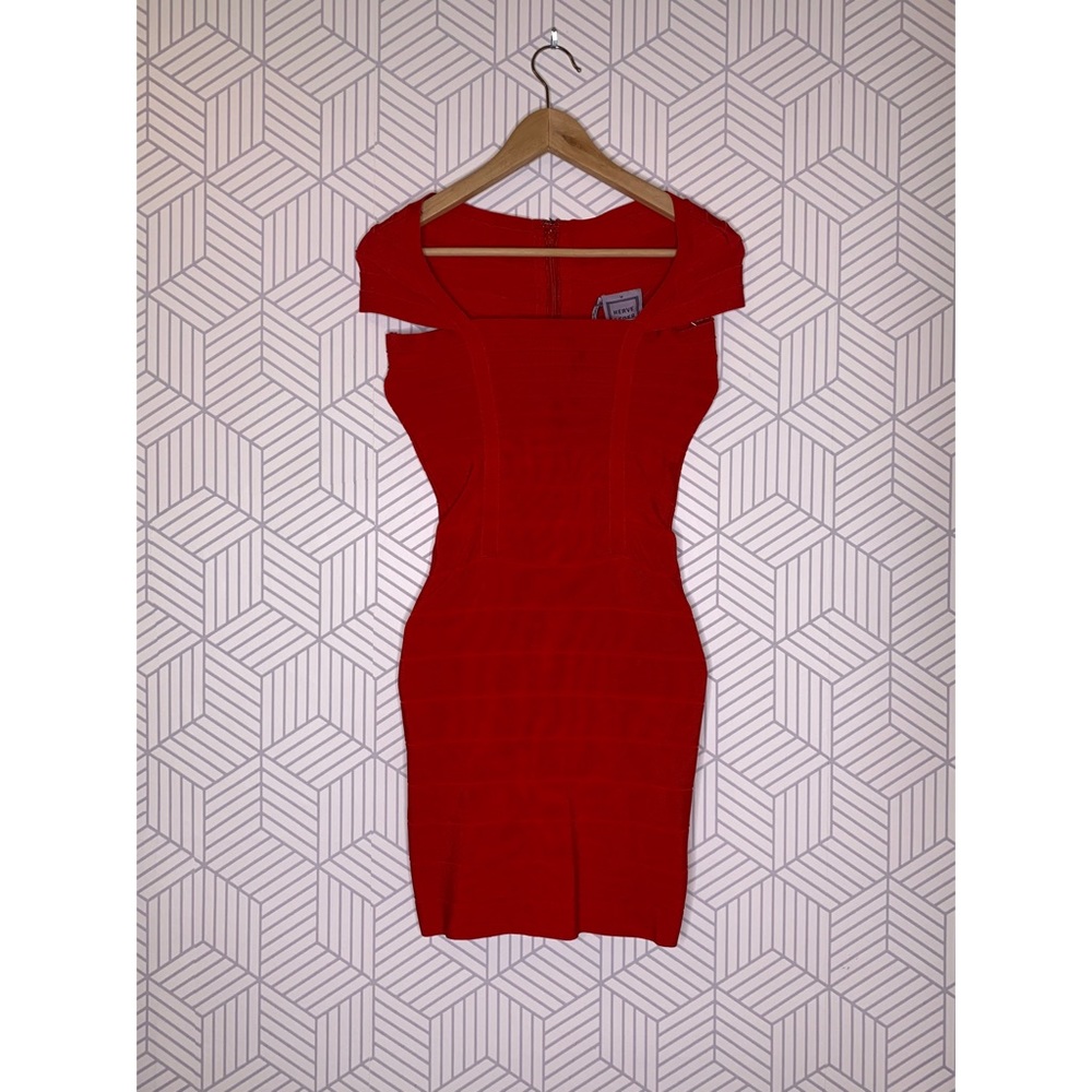 Herve Leger bodycon dress